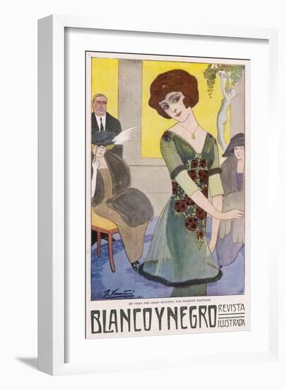 Lampshade Tunic 1914-Joaquim Xaudaro-Framed Art Print