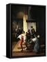 Lampugnani Conspiracy-Francesco Hayez-Framed Stretched Canvas