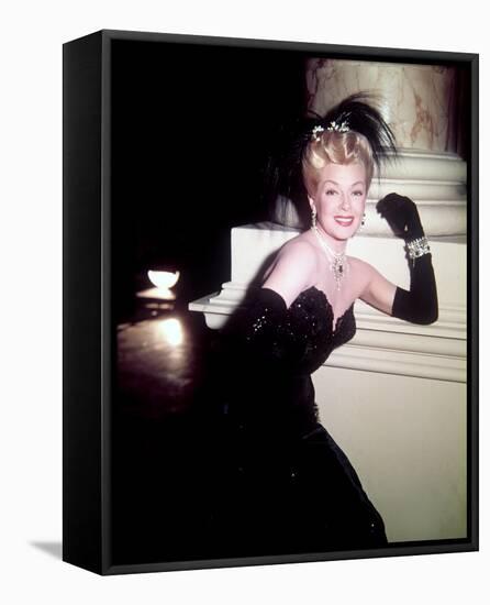 Lana Turner-null-Framed Stretched Canvas