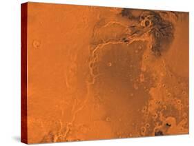 Lanae Palus Region of Mars-Stocktrek Images-Stretched Canvas