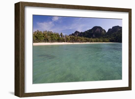 Lanah Bay, Phi Phi Don Island, Thailand, Southeast Asia, Asia-Sergio Pitamitz-Framed Photographic Print