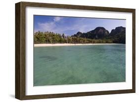 Lanah Bay, Phi Phi Don Island, Thailand, Southeast Asia, Asia-Sergio Pitamitz-Framed Photographic Print