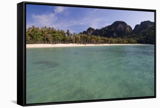 Lanah Bay, Phi Phi Don Island, Thailand, Southeast Asia, Asia-Sergio Pitamitz-Framed Stretched Canvas