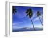 Lanai from Laahaina, Hawaii, USA-Michael DeFreitas-Framed Photographic Print