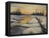 Lanark County Winter-Kevin Dodds-Framed Stretched Canvas