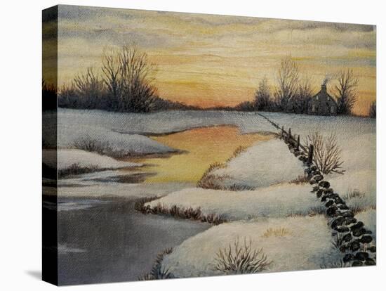Lanark County Winter-Kevin Dodds-Stretched Canvas