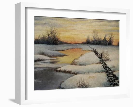Lanark County Winter-Kevin Dodds-Framed Giclee Print