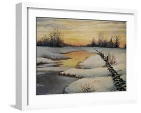 Lanark County Winter-Kevin Dodds-Framed Giclee Print