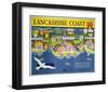 Lancashire Coast-null-Framed Art Print