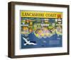 Lancashire Coast-null-Framed Art Print