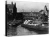 Lancashire Cotton Barge-null-Stretched Canvas