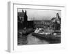 Lancashire Cotton Barge-null-Framed Photographic Print