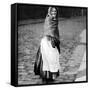 Lancashire Cotton Mill Worker-null-Framed Stretched Canvas