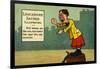 Lancashire Sayings Illustrated-null-Framed Giclee Print