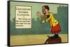 Lancashire Sayings Illustrated-null-Framed Stretched Canvas