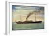 Lancashire, Yorkshire Railway, S.S. Duke of Clarence-null-Framed Giclee Print