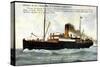 Lancashire, Yorkshire Railway, S.S. Mellifont-null-Stretched Canvas