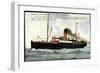 Lancashire, Yorkshire Railway, S.S. Mellifont-null-Framed Giclee Print