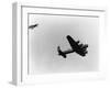 Lancaster Bomber in Air-null-Framed Photographic Print