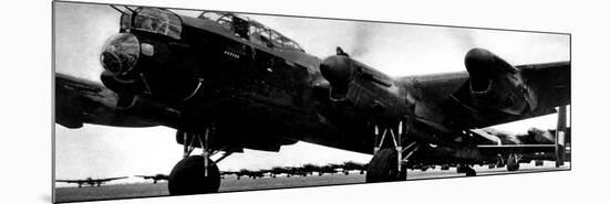 Lancaster Bombers Ready to Take Off, 1942-null-Mounted Photographic Print