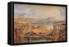 'Lancaster, from the Aqueduct Bridge', c1825-JMW Turner-Framed Stretched Canvas