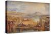 'Lancaster, from the Aqueduct Bridge', c1825-JMW Turner-Stretched Canvas