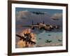 Lancaster Heavy Bombers of the Royal Air Force Bomber Command-Stocktrek Images-Framed Photographic Print