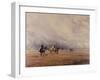 Lancaster Sands, Morecambe Bay (Treasures) 1842-David Y. Cox-Framed Giclee Print