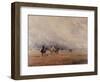 Lancaster Sands, Morecambe Bay (Treasures) 1842-David Y. Cox-Framed Giclee Print