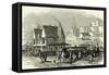 Lancaster Station U.K. 1846 Opening of the Lancaster and Carlisle Railway-null-Framed Stretched Canvas