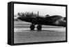 Lancaster Taking Off-null-Framed Stretched Canvas