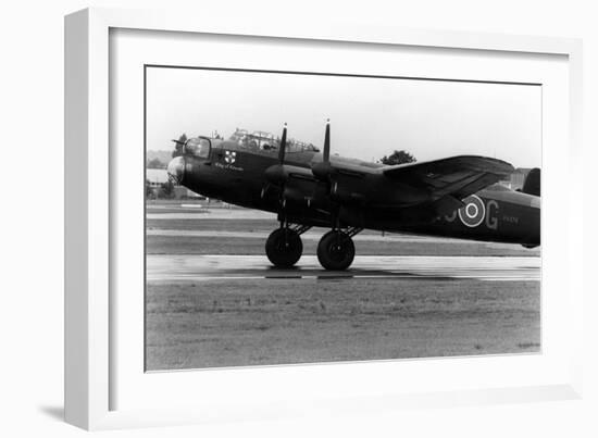 Lancaster Taking Off-null-Framed Photographic Print