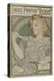 Lance Parfum Rodo-Alphonse Mucha-Stretched Canvas