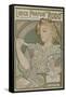 Lance Parfum Rodo-Alphonse Mucha-Framed Stretched Canvas