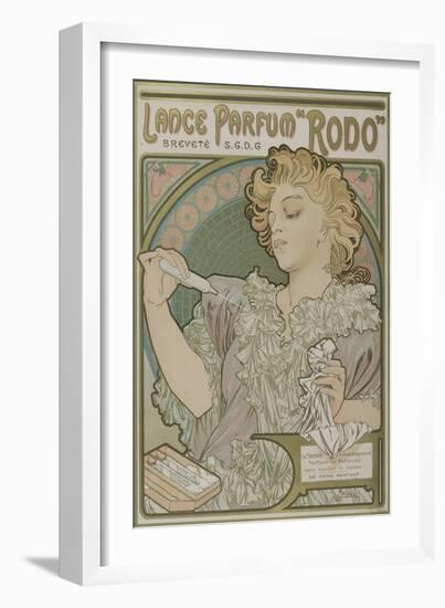 Lance Parfum Rodo-Alphonse Mucha-Framed Giclee Print