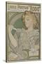 Lance Parfum Rodo-Alphonse Mucha-Stretched Canvas