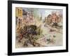 Lance Sergeant J. D Baskeyfield VC (Oil on Canvas)-Terence Cuneo-Framed Giclee Print