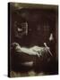 Lancelot and Elaine-Julia Margaret Cameron-Stretched Canvas