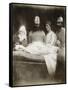 Lancelot and Elaine-Julia Margaret Cameron-Framed Stretched Canvas