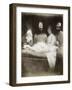 Lancelot and Elaine-Julia Margaret Cameron-Framed Photographic Print