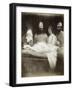 Lancelot and Elaine-Julia Margaret Cameron-Framed Photographic Print