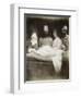 Lancelot and Elaine-Julia Margaret Cameron-Framed Photographic Print