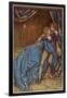 Lancelot and Guinevere Together for the Last Time-Eleanor Fortescue Brickdale-Framed Art Print