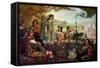 Lancelot and Guinevere-Herbert James Draper-Framed Stretched Canvas