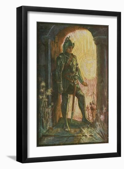 Lancelot at the Chapel-Henry Justice Ford-Framed Giclee Print