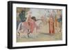 Lancelot Brings Guenevere to Arthur-Henry Justice Ford-Framed Giclee Print