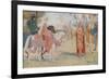 Lancelot Brings Guenevere to Arthur-Henry Justice Ford-Framed Giclee Print