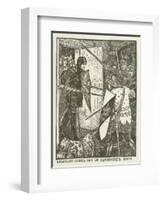 Lancelot Comes Out of Guenevere's Room-Henry Justice Ford-Framed Giclee Print