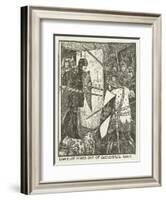 Lancelot Comes Out of Guenevere's Room-Henry Justice Ford-Framed Giclee Print