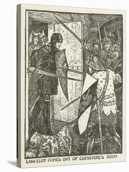 Lancelot Comes Out of Guenevere's Room-Henry Justice Ford-Stretched Canvas